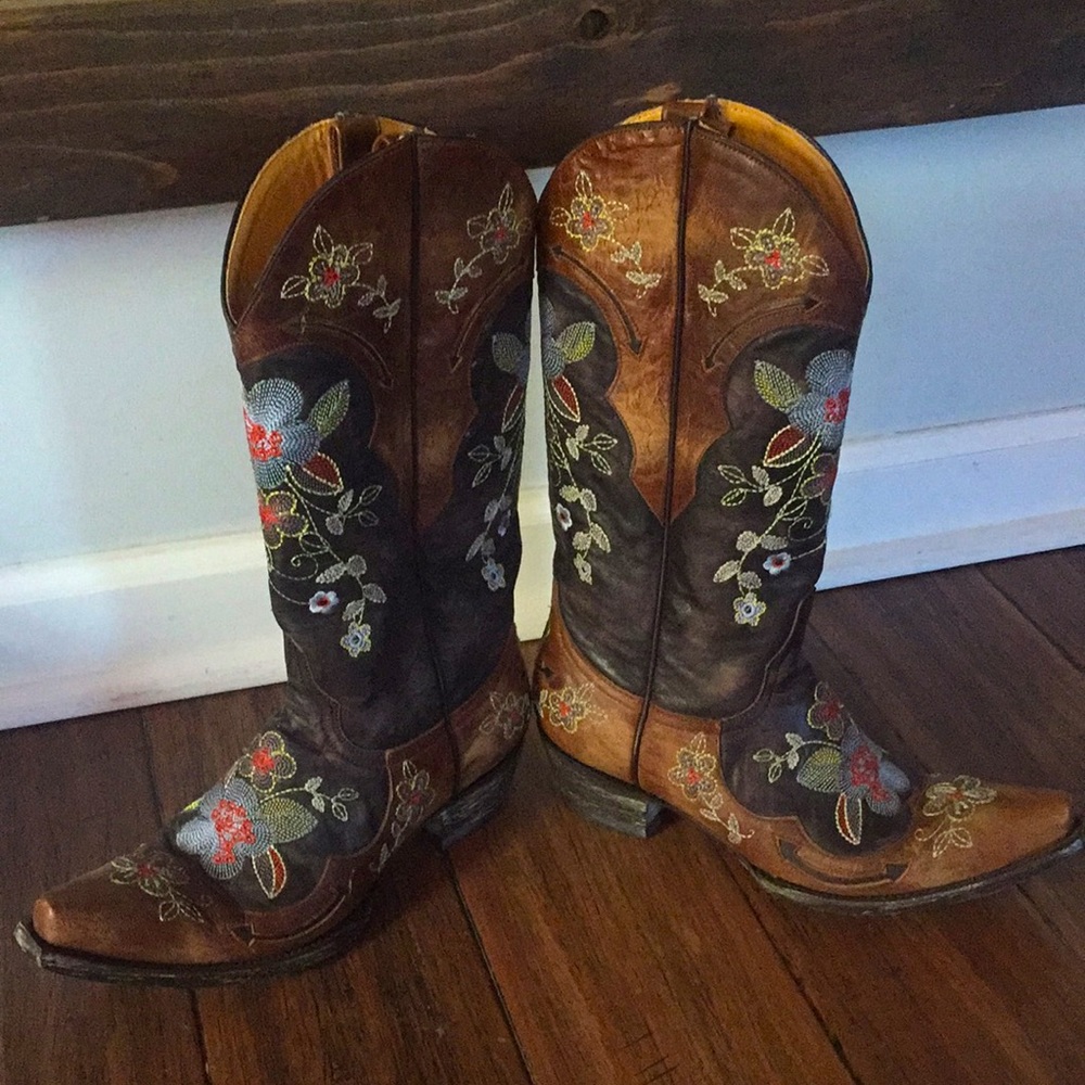 Old gringo cowgirl boots size 7.5 B